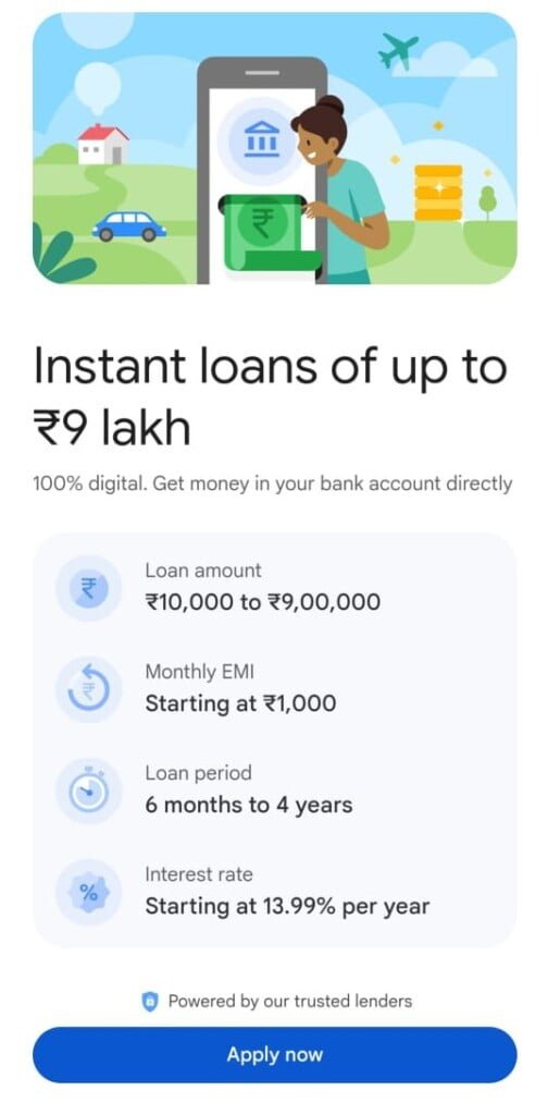 Google Pay Loan kaise le: बिना बैंक जाये गूगल पे दे रहा 9 लाख रूपये तक का मुफ्त लोन ऑफर, कैसे उठायें लाभ 4 google pay loan kaise le in hindi